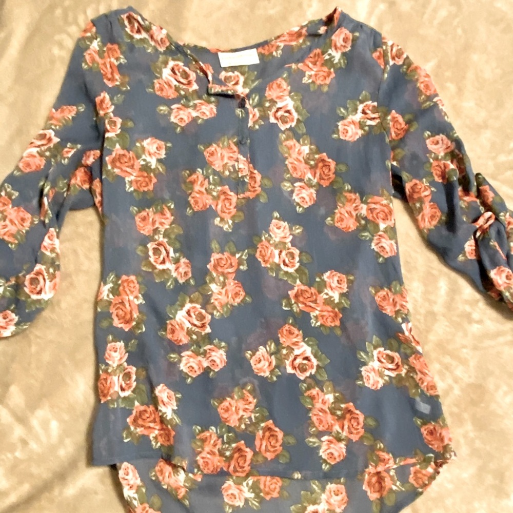 Cute sheer top